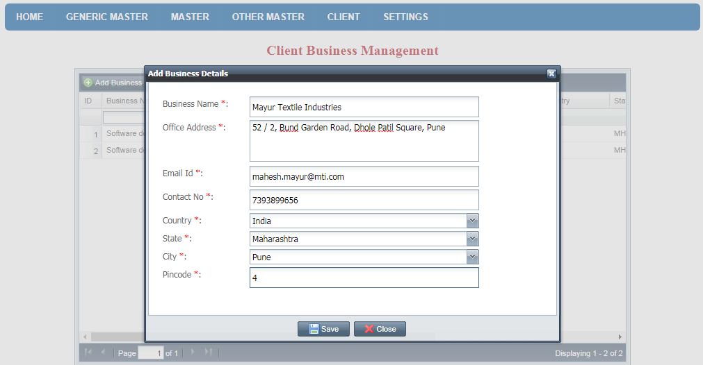 CRM Software Modules